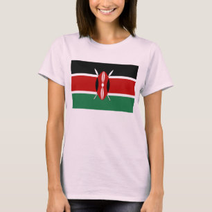 Kenya Flag x Map T-Shirt