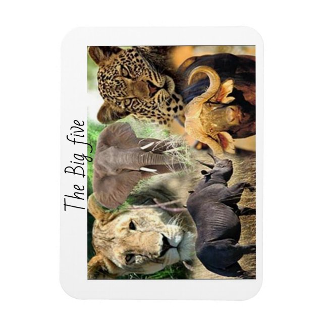 Kenya grand cinq magnets (Vertical)