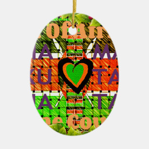 Kenya Hakuna Matata Ceramic Ornament