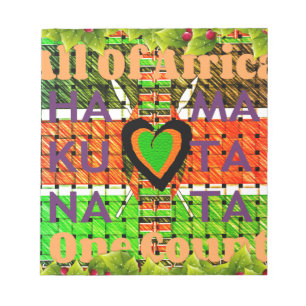 Kenya Hakuna Matata Notepad