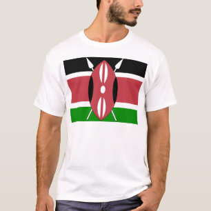 Kenya High quality Flag T-Shirt