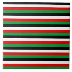 Kenya Jordan Iraq Kuwait flag stripes symbol lines Tile