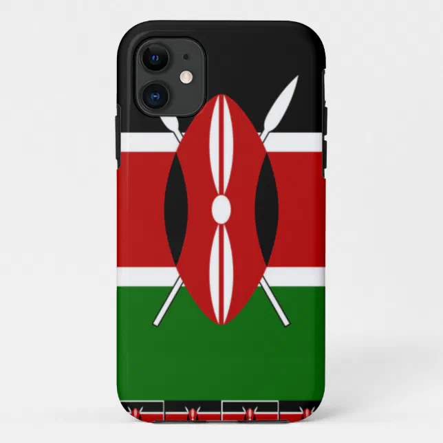 Kenya Kenyan Flags CaseMate iPhone Case Zazzle