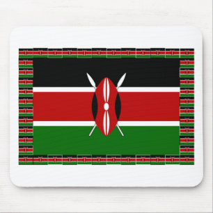 Kenya Kenyan Flags Mouse Pad