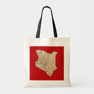 Kenya Map Bag