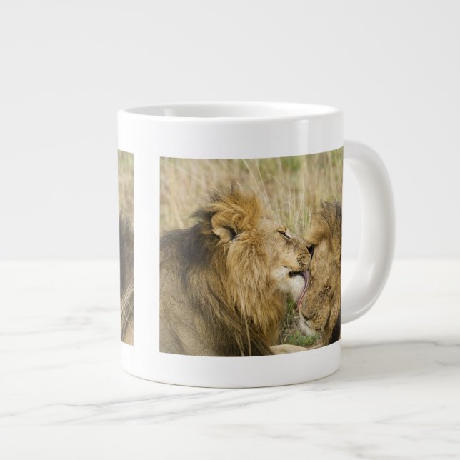 Kenya, Masai Mara Large Coffee Mug (Front Right)