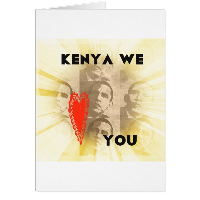 Kenya Nous Vous Aimons (Devant)