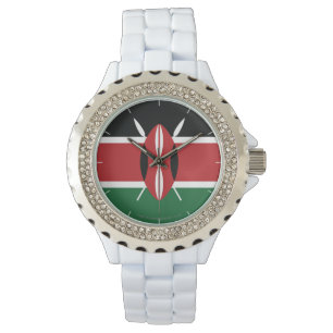 Kenya Plain Flag Watch