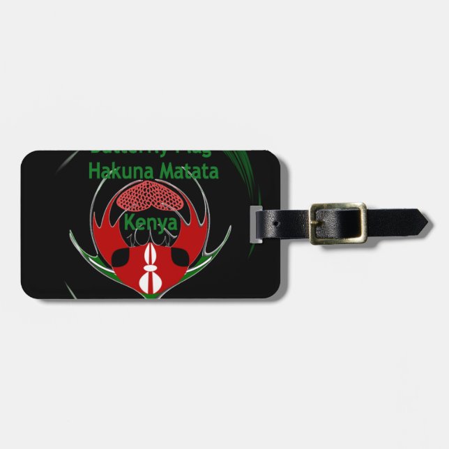Kenya Raha Hakuna Matata.jpg Luggage Tag (Front Horizontal)