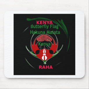 Kenya Raha Hakuna Matata Mouse Pad