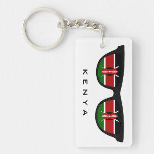 Kenya Shades texte et couleur personnalisés porte 