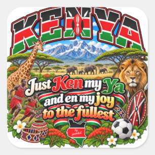 Kenya sticker