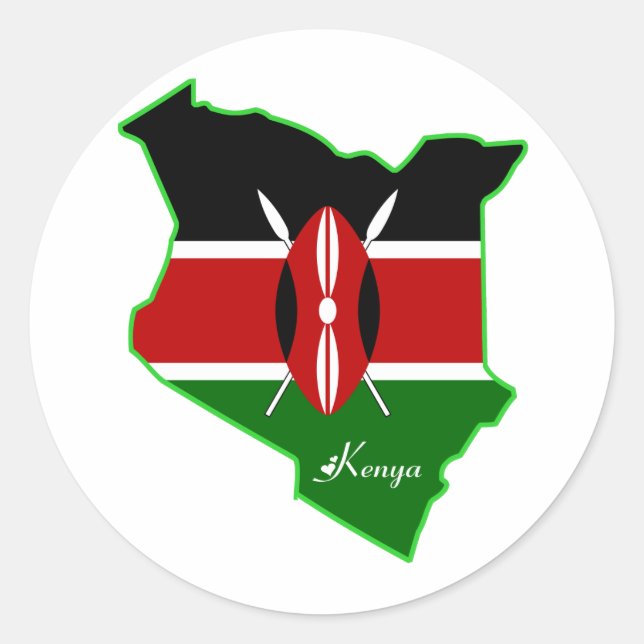 Kenya Sticker (Front)