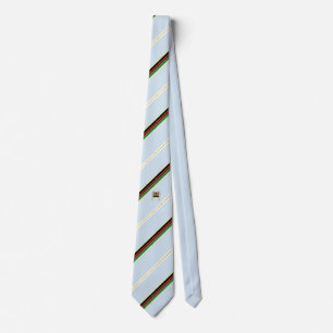 Kenya stripes flag tie