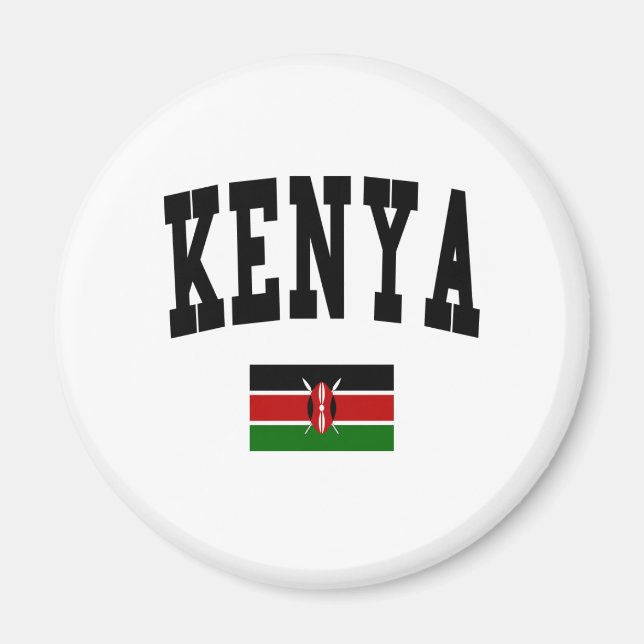 Kenya Style Magnet (Front)
