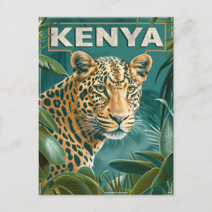 Kenya Travel Postcard