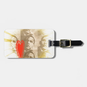 Kenya We Love You Lovely Perspective Art Design Luggage Tag