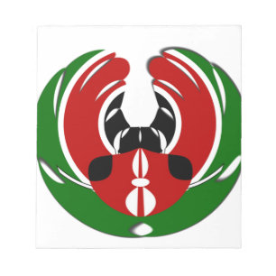 Kenyan Flag Notepad