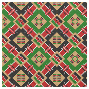 Kenyan Flag & Trendy Kenya Fabric fashion GLD