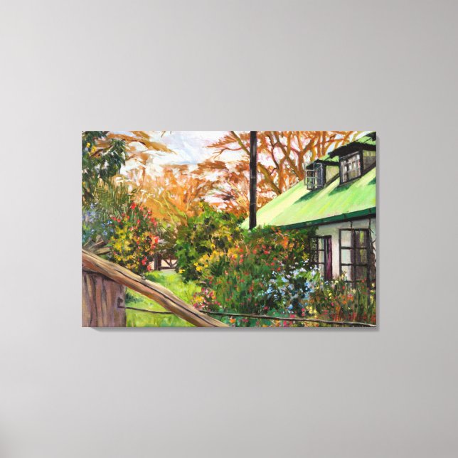 Kenyan Garden 2012 Canvas Print (Front)
