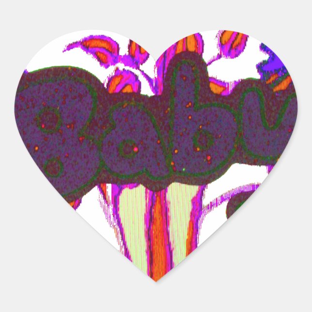 Kenyan Heart Art: I Love Kenya Heart Sticker (Front)