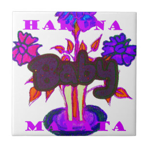 Kenyan Heart Art: I Love Kenya Tile