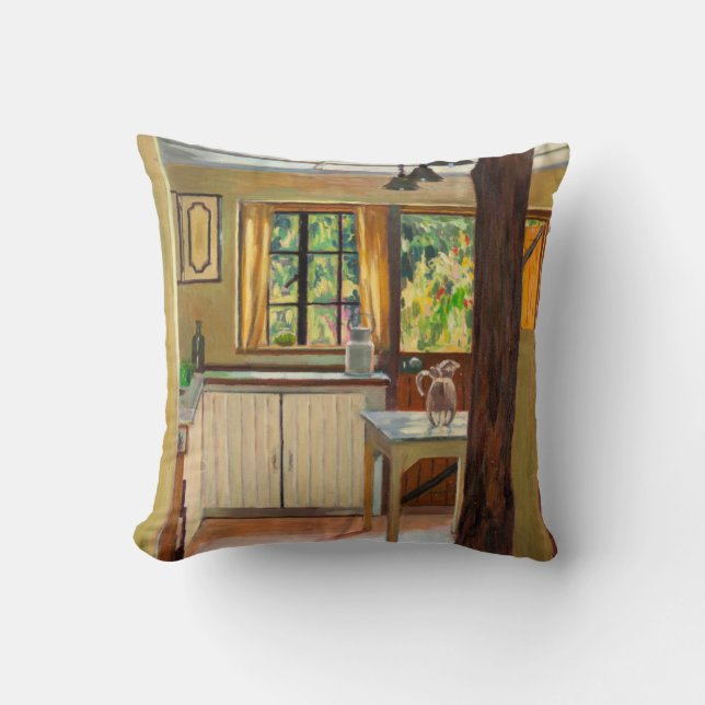 Kenyan Kitchen 2012 Throw Pillow (Front)