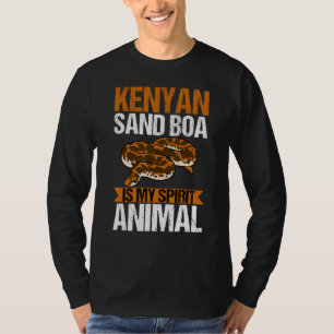 Kenyan Sand Boa Is My Spirit Animal Snake Owner 1 T-Shirt