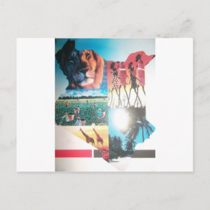 Kenyan Tapestry: Wildlife, Culture & Coastal Beach Postcard