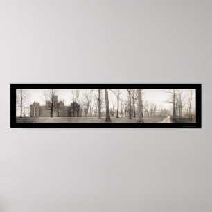 Kenyon College Gambier Photo 1910 Poster