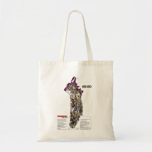 Kenzo Fashion Illustration Tote Bag