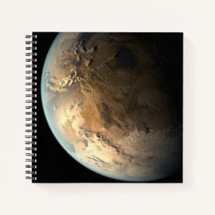 Kepler-186f Orbiting A Distant Star. Notebook