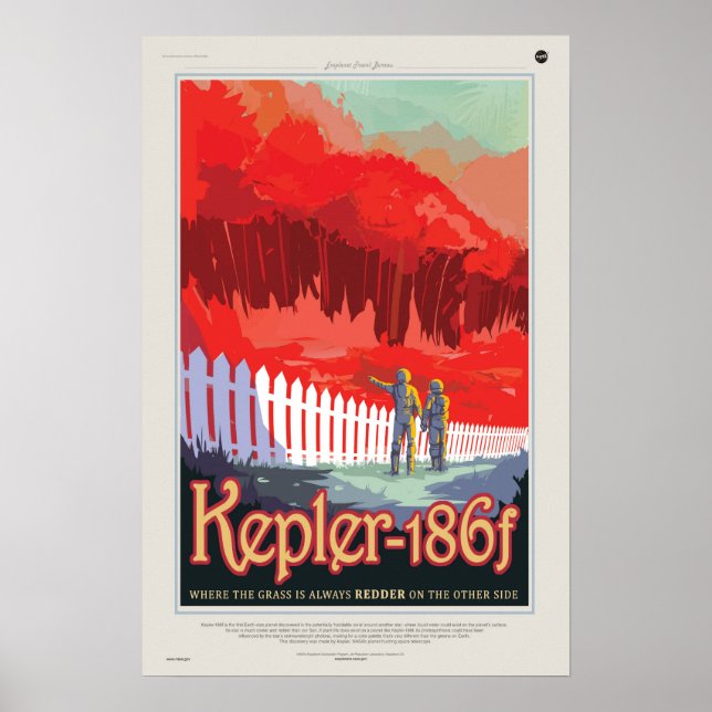 Kepler-186f Poster (Front)