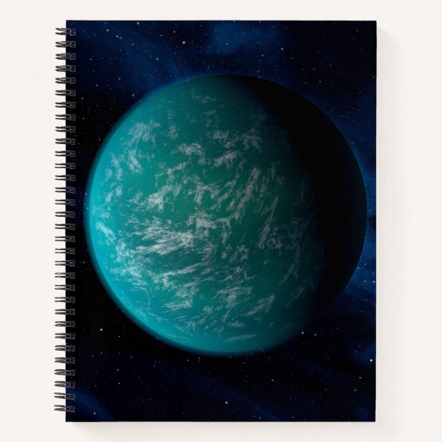 Kepler 22b, An Extrasolar Planet. Notebook (Front)