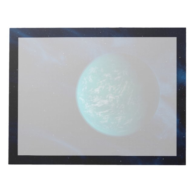 Kepler 22b, An Extrasolar Planet. Notepad (Front)