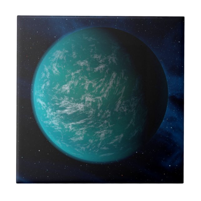 Kepler 22b, An Extrasolar Planet. Tile (Front)