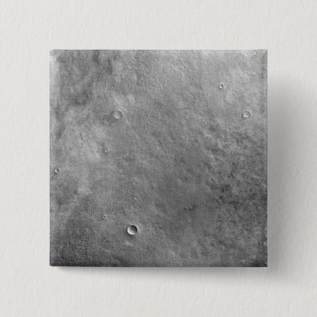 Kepler crater on the surface of Mars 2 Inch Square Button (Front)