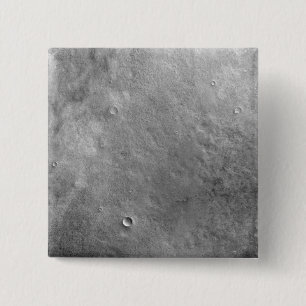 Kepler crater on the surface of Mars 2 Inch Square Button