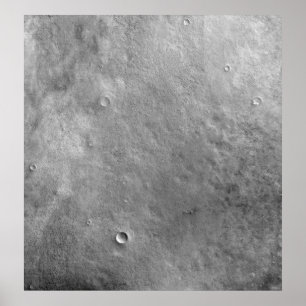 Kepler crater on the surface of Mars Poster