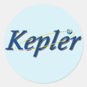 Kepler Space Observatory Classic Round Sticker