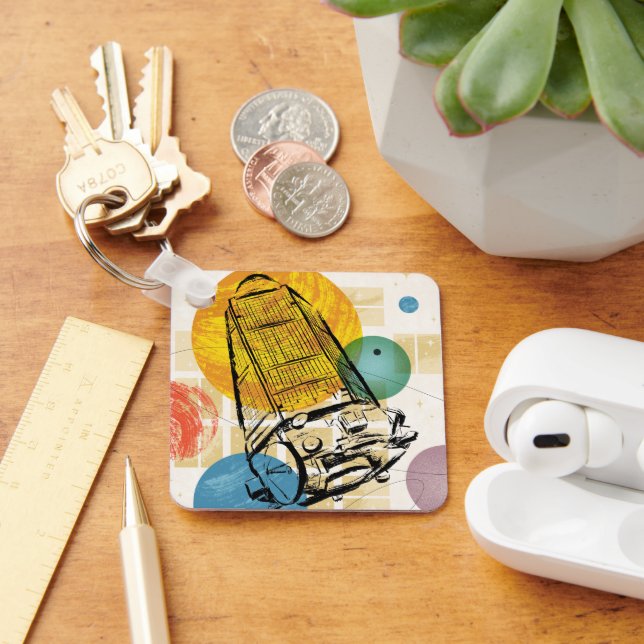 Kepler Space Telescope Poster. Keychain (Desk)
