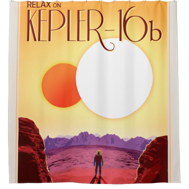 Kepler Space Travel Destination Planet Adventure (Front)