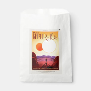Kepler Space Travel Destination Planet Adventure Favour Bag