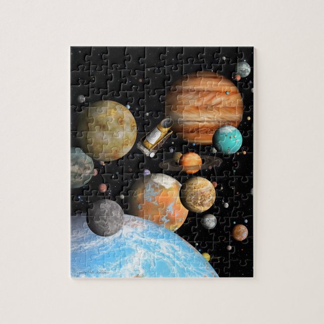 Kepler's Worlds Puzzle (Vertical)