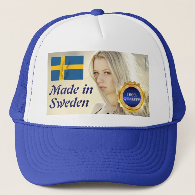 Keps — Made in Sweden Trucker Hat (Front)
