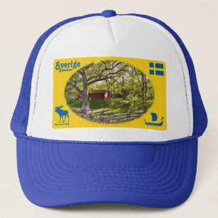 Keps — Sverige Trucker Hat