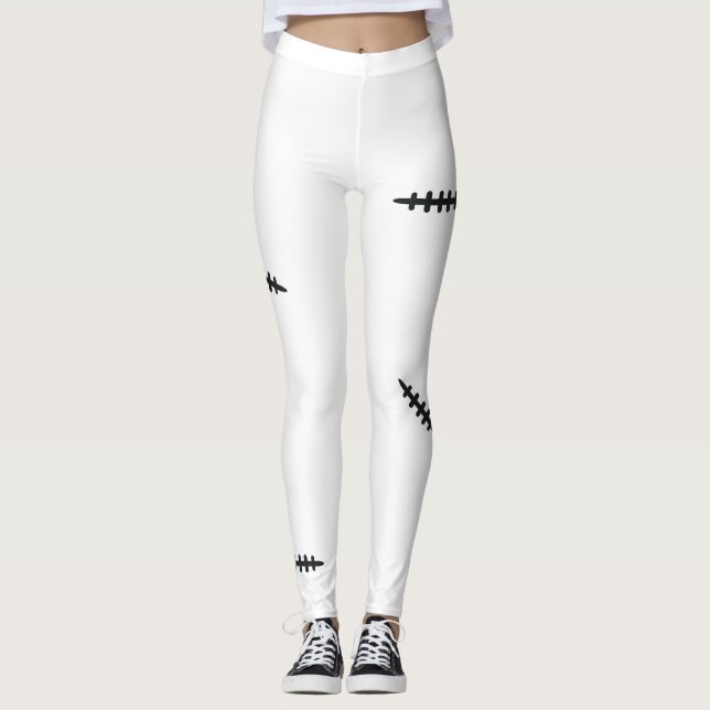 "Kept in Stitches!" Leggings (Front)