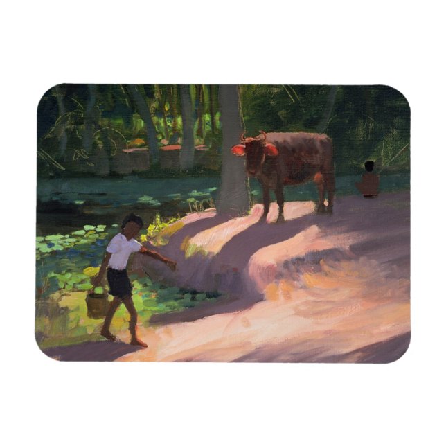 Kerala Backwaters India 1996 Magnet (Horizontal)