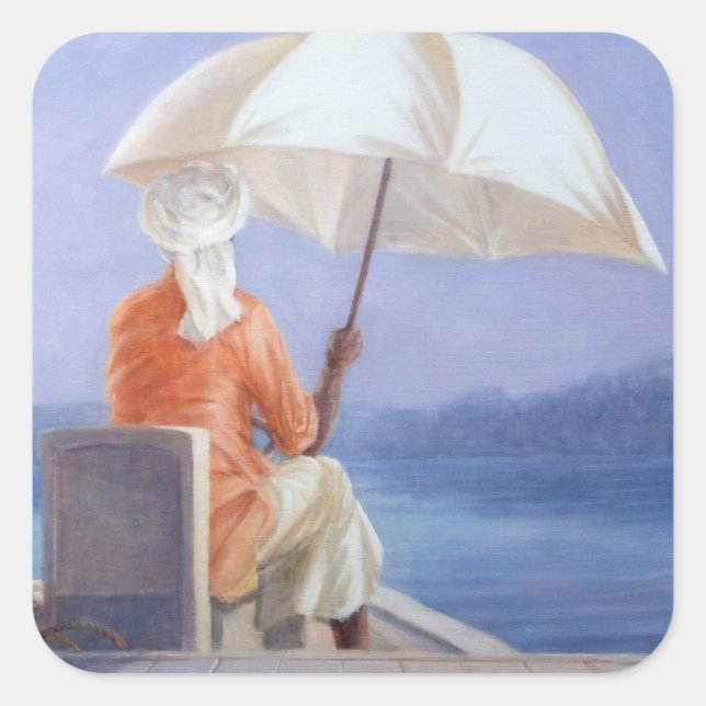 Kerala Captain Square Sticker (Front)