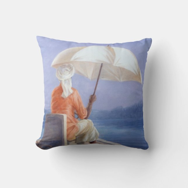 Kerala Captain Throw Pillow (Front)